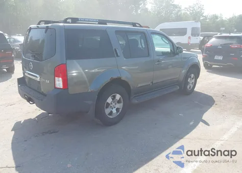 2007 Nissan Pathfinder Se from USA, damaged, VIN 5N1AR18W47C635512